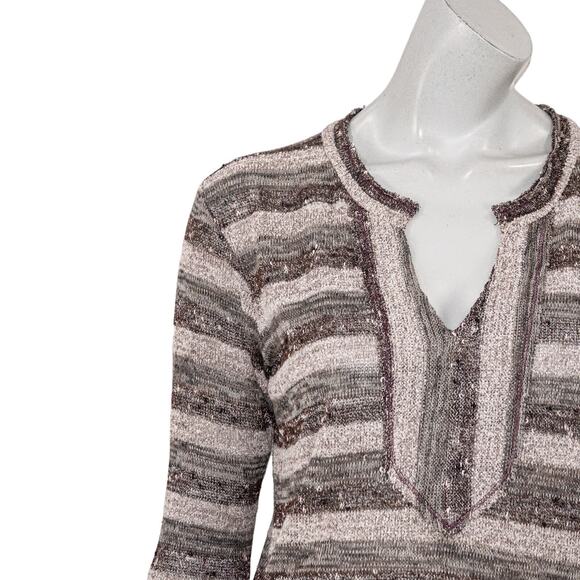 XiRENA Women's Vneck Piper Top Rayon Knit Size Small Made in USA - Picture 7 of 10